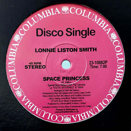 Lonnie Liston Smith - Space Princess / Quiet Moments Vinyl