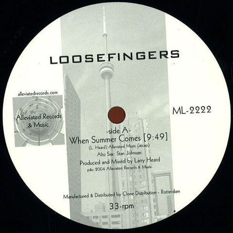 Loosefingers - When Summer Comes Vinyl - Vinyl Record