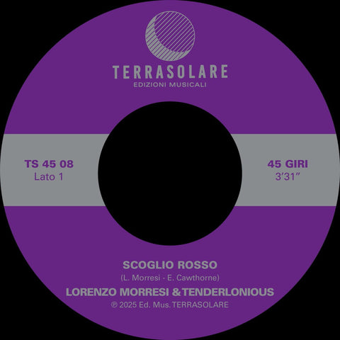 Lorenzo Morresi & Tenderlonious - Scoglio Rosso / Chiaia di Luna Vinyl - Vinyl Record