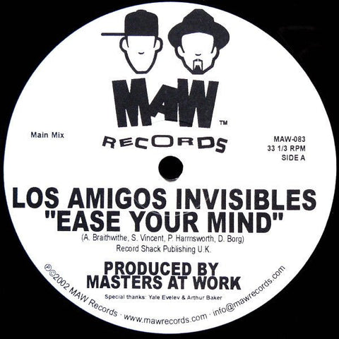 Los Amigos Invisibles - Ease Your Mind Vinyl - Vinyl Record