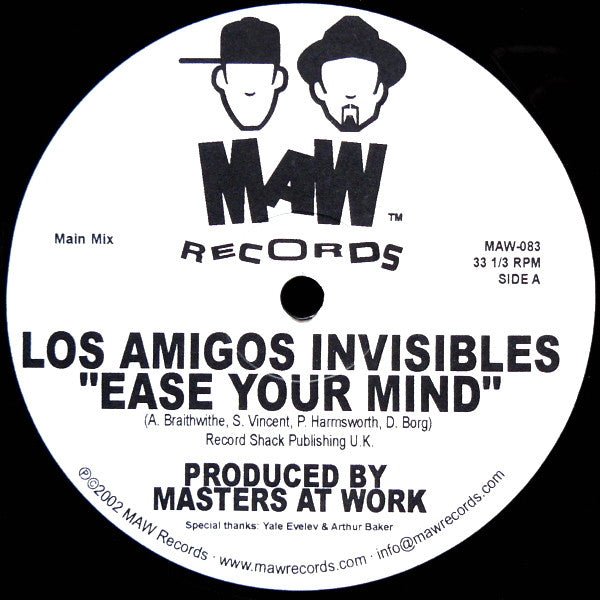 Los Amigos Invisibles - Ease Your Mind Vinyl