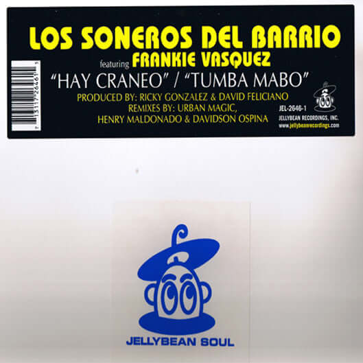 Los Soneros Del Barrio Featuring Frankie Vasquez - Hay Craneo / Tumba Mabo Vinyl