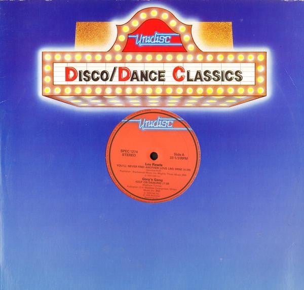 Lou Rawls / Gary's Gang - You'll Never Find Another Love Like Mine / Keep On Dancing Vinyl