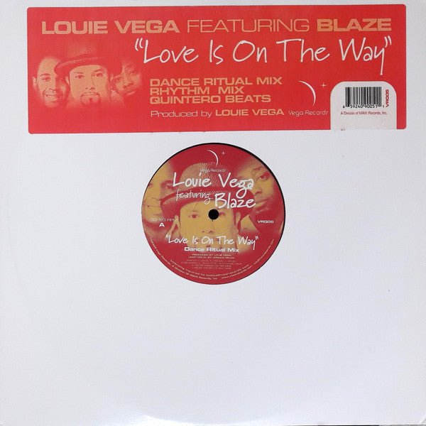Louie Vega Featuring Blaze - Love Is On The Way Vinyl