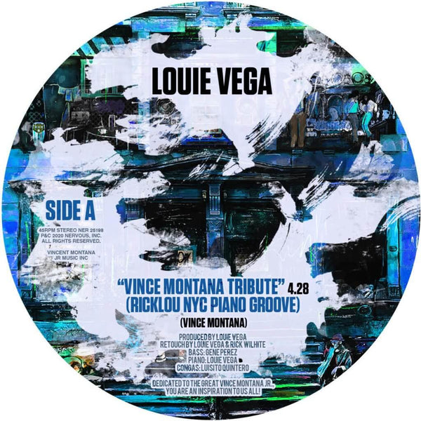 Louie Vega - Vince Montana Tribute (RickLou Retouch) (Yellow Vinyl) Vinyl