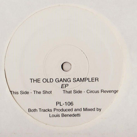 Louis Benedetti - The Old Gang Sampler EP Vinyl - Vinyl Record