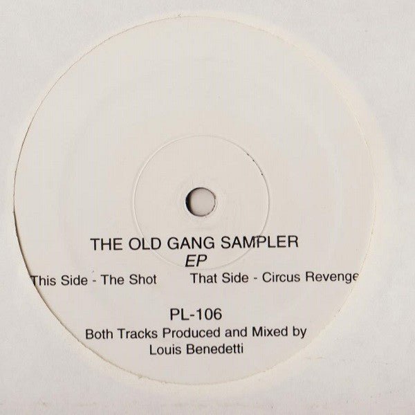 Louis Benedetti - The Old Gang Sampler EP Vinyl