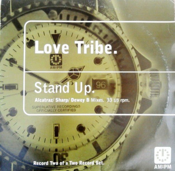 Love Tribe - Stand Up (Alcatraz / Sharp / Dewey B Mixes) Vinyl