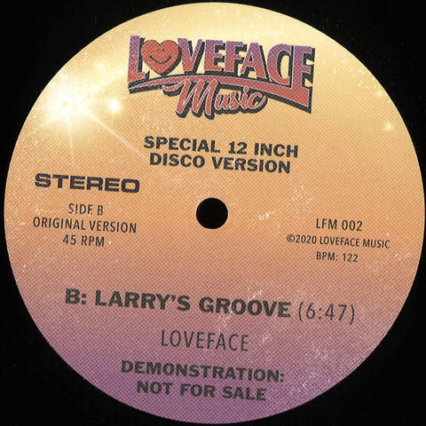 Loveface - De - mixes Vol 2 Vinyl - Vinyl Record