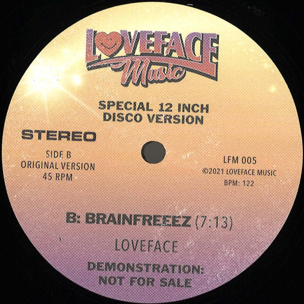 Loveface - De - mixes: Vol 5 Vinyl