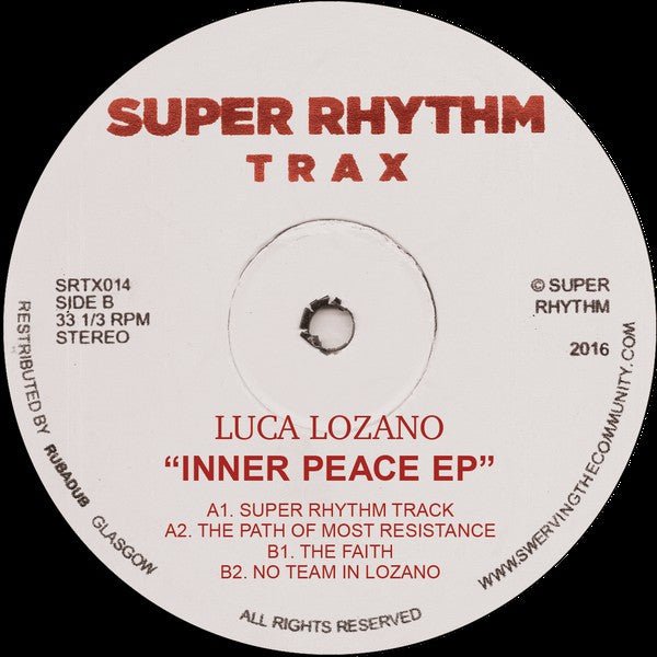 Luca Lozano - Inner Peace EP Vinyl
