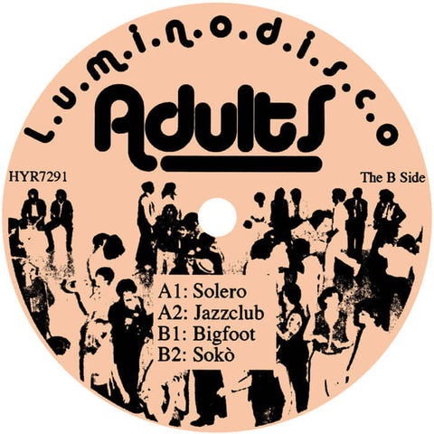 Luminodisco - Adults EP Vinyl - Vinyl Record