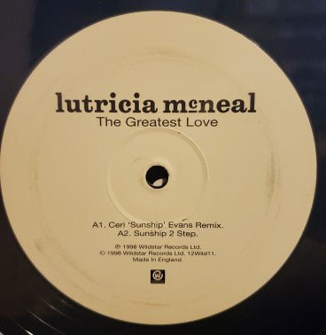 Lutricia McNeal - The Greatest Love Vinyl