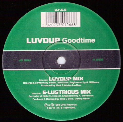 LuvDup - Goodtime Vinyl - Vinyl Record