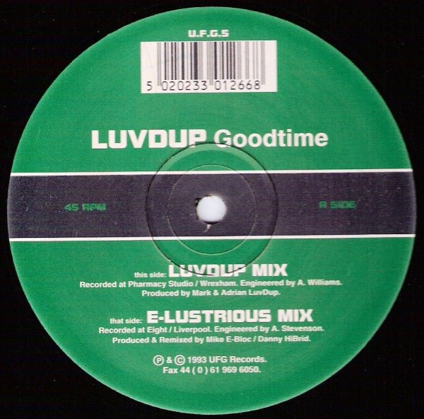 LuvDup - Goodtime Vinyl