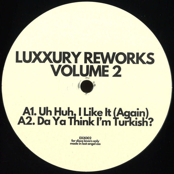 Luxxury - Reworks Volume 2 Vinyl