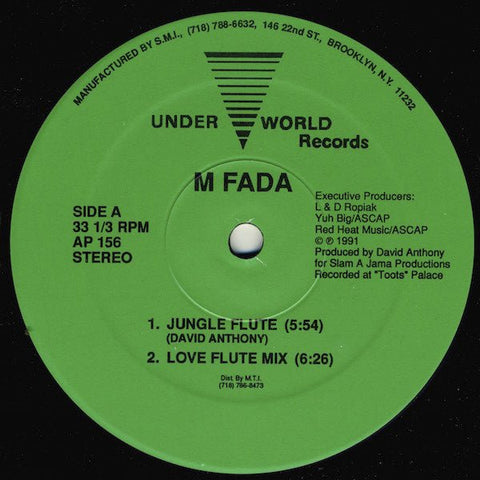 M Fada - Jungle Flute Vinyl - Vinyl Record