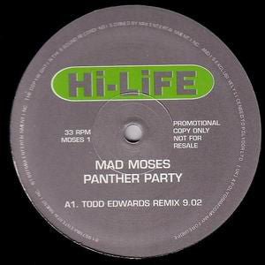 Mad Moses - Panther Party Vinyl - Vinyl Record