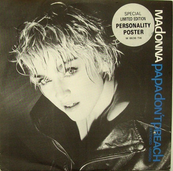 Madonna - Papa Don't Preach (Extended Version) Vinyl