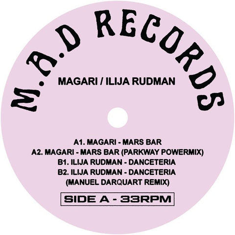 Magari / Ilija Rudman - M.A.D RECORDS 012 Vinyl - Vinyl Record