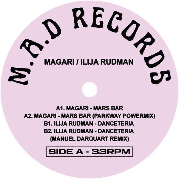 Magari / Ilija Rudman - M.A.D RECORDS 012 Vinyl