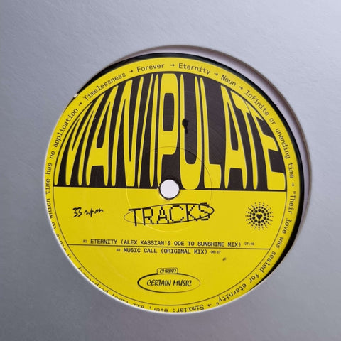 Man/ipulate - Eternity Vinyl - Vinyl Record