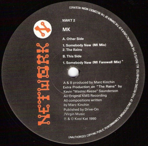 Marc Kinchen - Somebody New / The Rains Vinyl - Vinyl Record