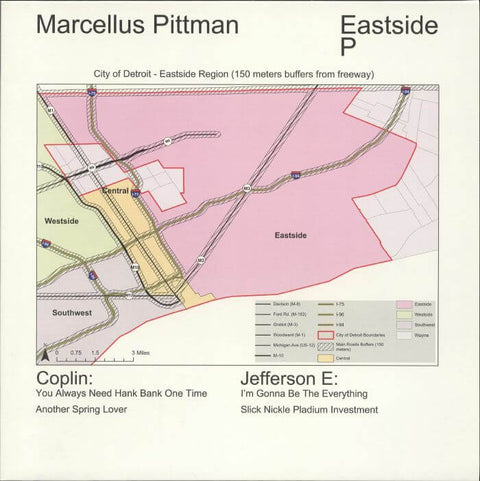 Marcellus Pittman - Eastside EP Vinyl - Vinyl Record
