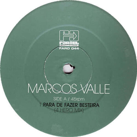 Marcos Valle - Para De Fazer Besteira (4 Hero Remixes) Vinyl - Vinyl Record