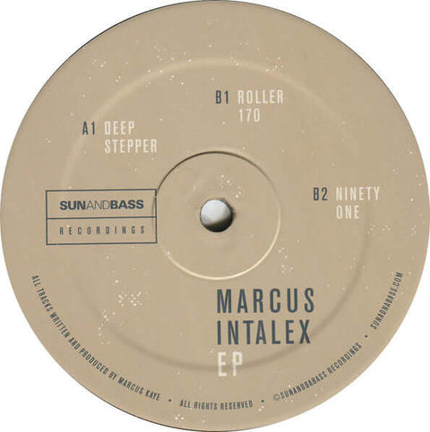 Marcus Intalex - Marcus Intalex Vinyl - Vinyl Record