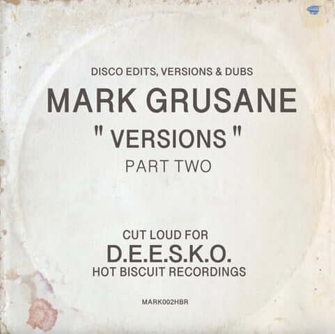 Mark Grusane - Versions Part Two Vinyl