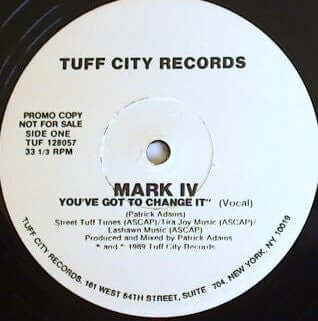 Mark IV - You've Got To Change It Vinyl