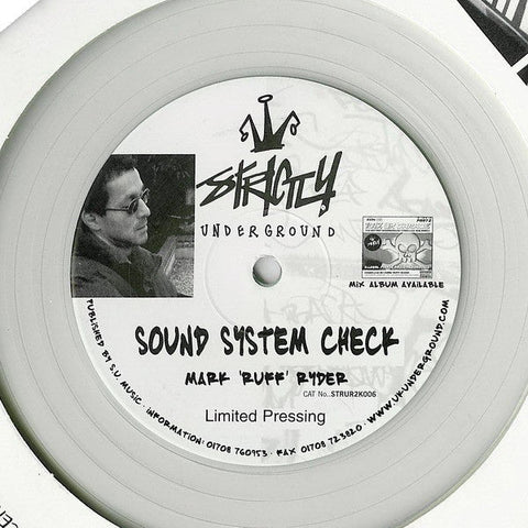 Mark Ryder - Sound System Check Vinyl - Vinyl Record