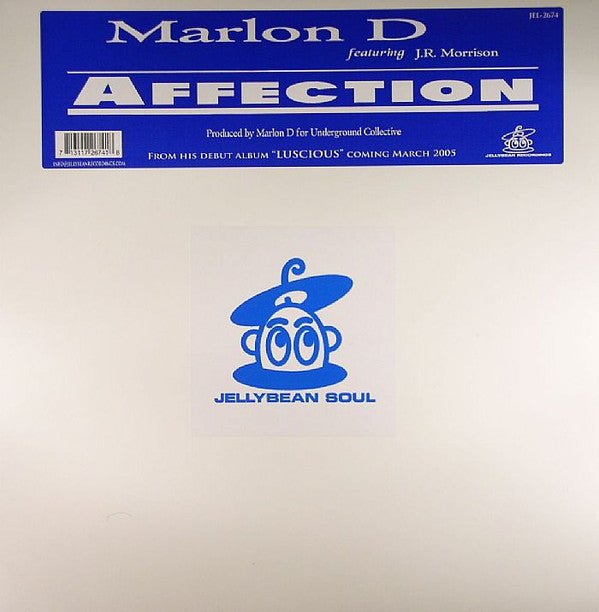 Marlon D. Featuring Jennifer Renee Morrison - Affection Vinyl