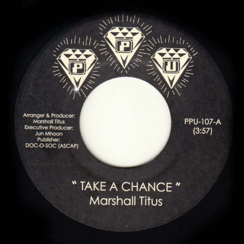 Marshall Titus - Take A Chance Vinyl - Vinyl Record