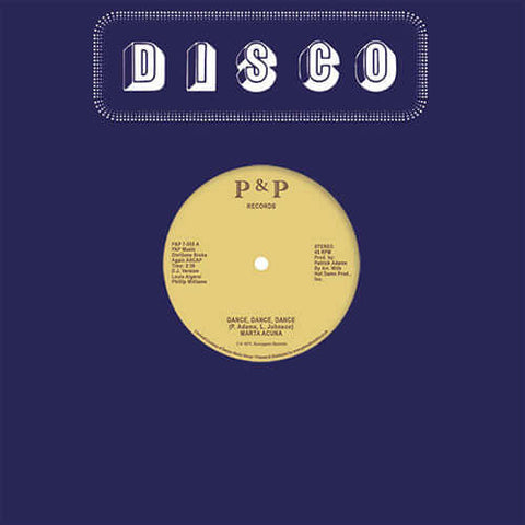 Marta Acuna - Dance, Dance, Dance Vinyl - Vinyl Record