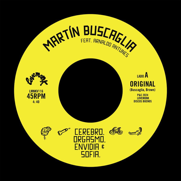 Martin Buscaglia - Cerebro, Orgasmo, Envidia & Sofía Vinyl
