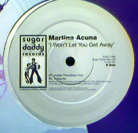 Martina Acuna - I Won't Let You Get Away Vinyl - Vinyl Record