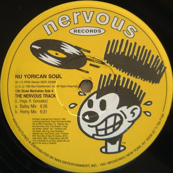 Masters At Work Present Nu Yorican Soul - The Nervous Track Vinyl