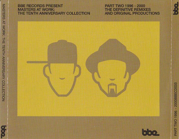 Masters At Work - The Tenth Anniversary Collection (Part Two 1996 - 2000) (CD) Vinyl