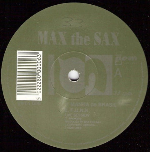 Max The Sax - Manha De Brasil Vinyl - Vinyl Record