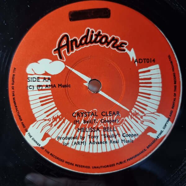 Melissa Bell - Reconsider / Crystal Clear Vinyl