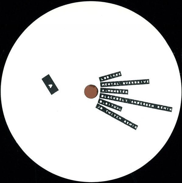 Mental Overdrive - Mønster (Blackbelt Andersen Remix) Vinyl