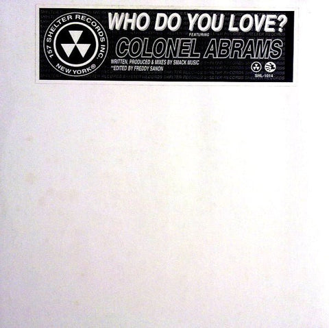 Mentalinstrum Presents Colonel Abrams - Who Do You Love? Vinyl - Vinyl Record