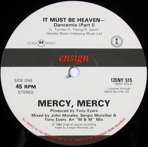 Mercy, Mercy - It Must Be Heaven Vinyl