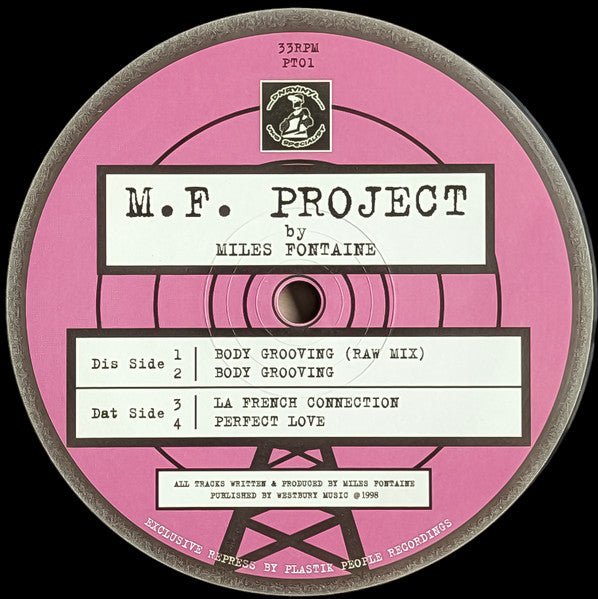 M.F. Project - Body Grooving Vinyl