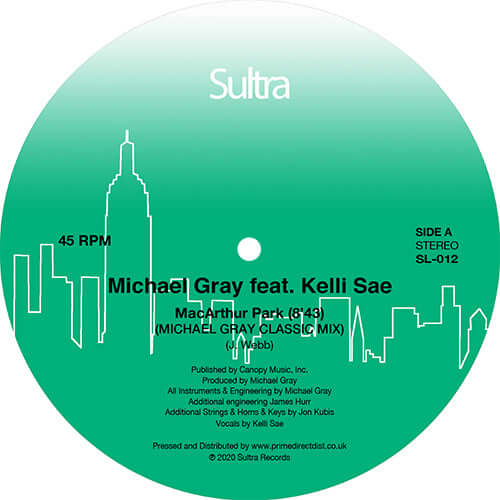 Michael Gray Featuring Kelli Sae - MacArthur Park Vinyl