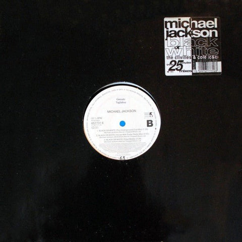 Michael Jackson - Black Or White (The Clivillés & Cole (C&C) Remixes) Vinyl - Vinyl Record