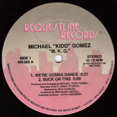 Michael "Kidd" Gomez - M.K.G. Vinyl - Vinyl Record