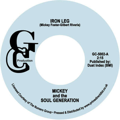 Mickey & The Soul Generation - Iron Leg Vinyl - Vinyl Record